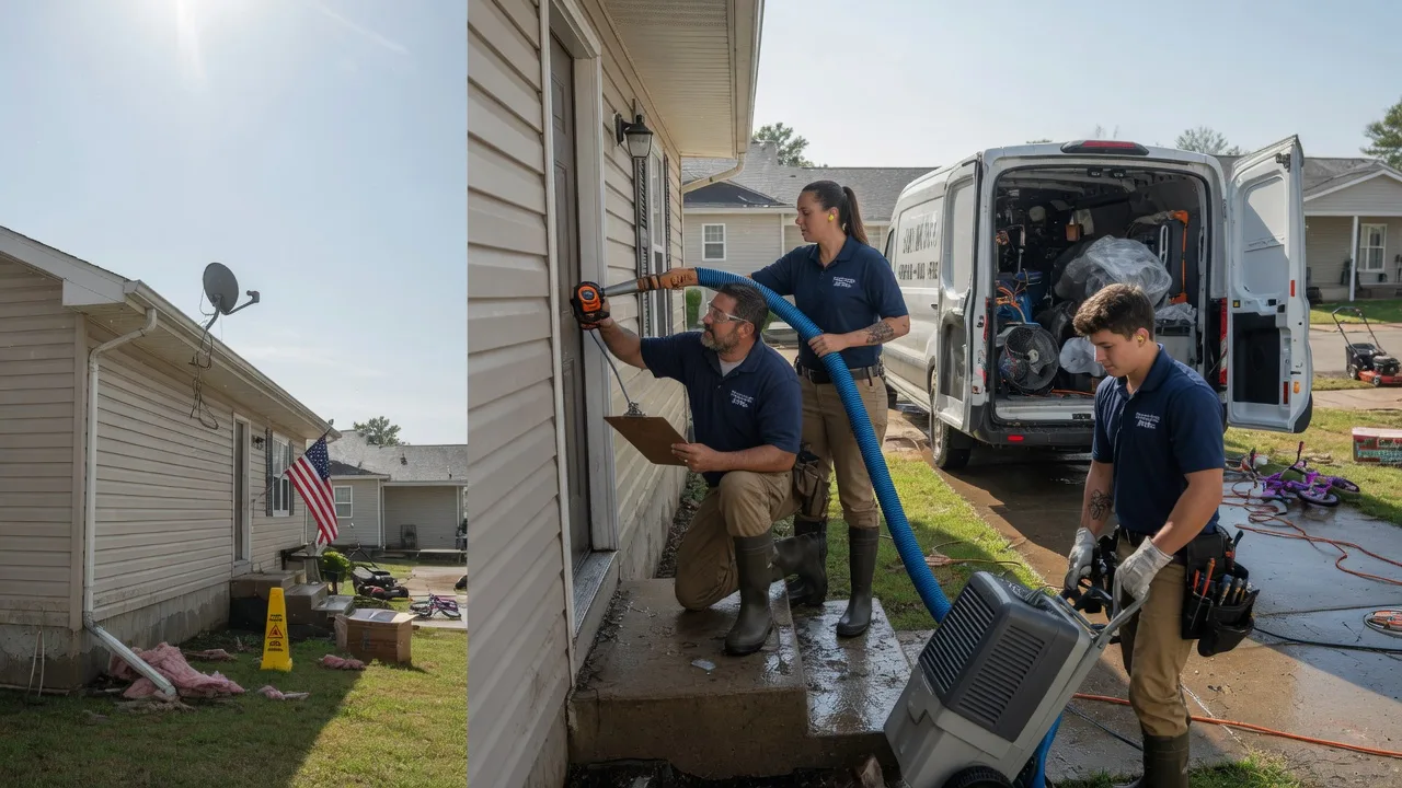 Ceiling Water Damage Restoration in Rosie, AR near me